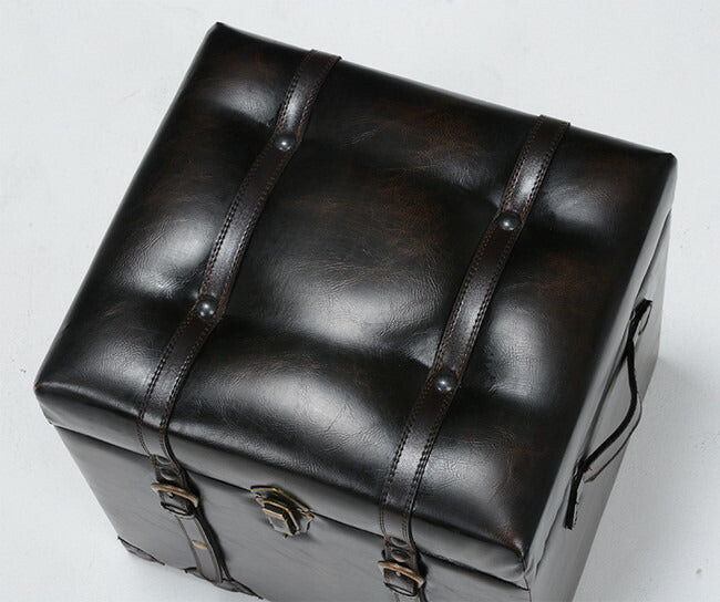 萩原 MC-6000DBR 収納スツール(代引不可)