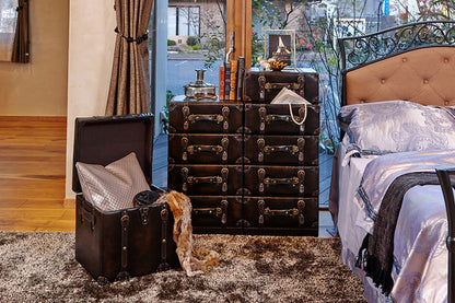 萩原 MC-6000DBR 収納スツール(代引不可)