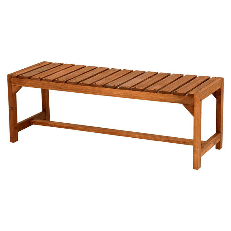 萩原 ベンチ VGB-7381 ガーデンベンチ シンプル(代引不可)