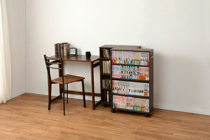 萩原 マガジンラック RCC-1023BR-S ラック 収納 本棚(代引不可)