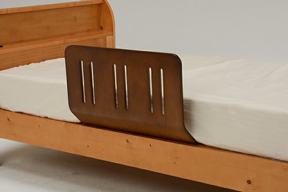 萩原 曲げ木ベッドガードDBR LBG4297T-DBR 布団ずれ防止(代引不可)