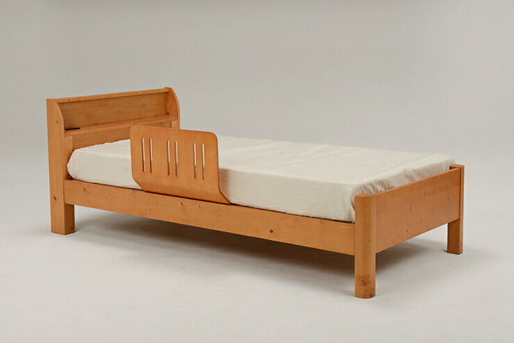 萩原 曲げ木ベッドガードLBR LBG4297T-LBR 布団ずれ防止(代引不可)