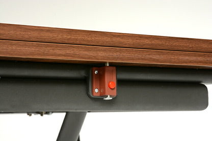 萩原 エクステンション昇降テーブル KT-3195BR テーブル 昇降 拡張 高さ調節(代引不可)