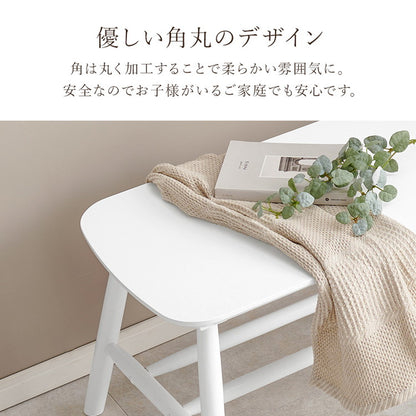ダイニングベンチ 棚付き 91×44cm 高さ40cm 玄関ベンチ 天然木 ダイニングチェア 椅子 イス チェアー スツール 北欧 おしゃれ(代引不可)