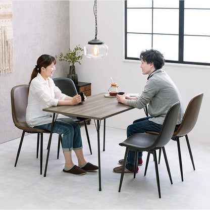 こたつテーブル ダイニングテーブル スチール脚 110×70cm 鉄脚 スタイリッシュ 布団レス 速暖ヒーター 360W リビングこたつ カジュアルこたつ フェイト(代引不可)