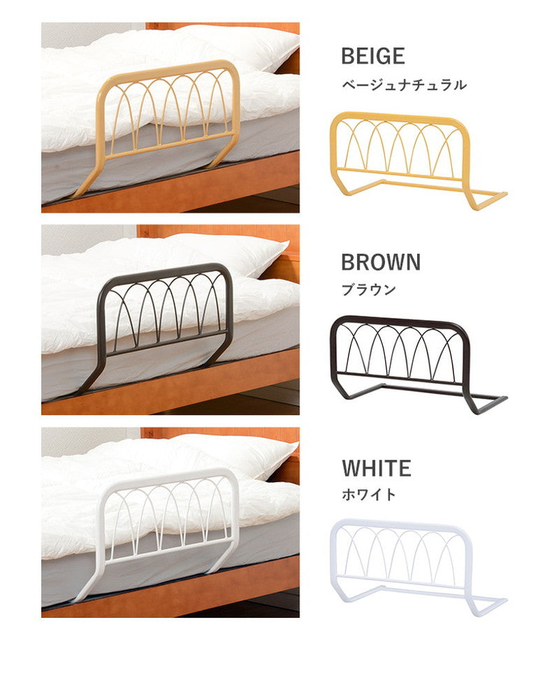 ベッドガード 完成品 ベットガード シンプル ずれ防止 転落防止 手すり パイプ ベッド柵 サイドガード お年寄り 介護(代引不可)