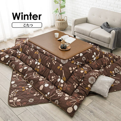 こたつテーブル 布団付き 3点セット 幅105 木目調 和室・洋室に合わせやすい リビングこたつ 掛け布団 敷布団 カーペット こたつ布団 節電 おしゃれ(代引不可)