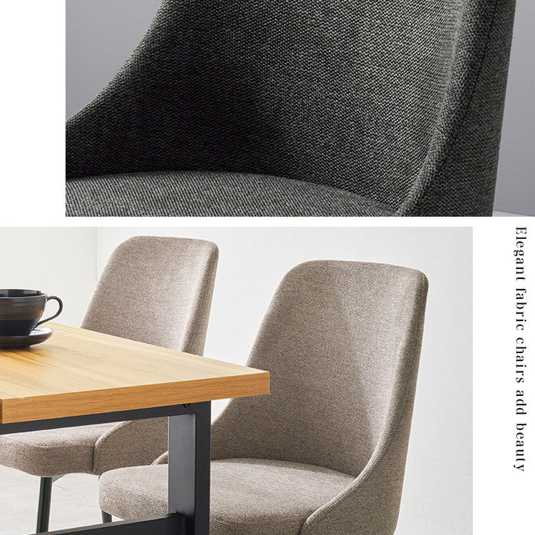 2脚セット ダイニングチェア 肘無し ヴィンテージ調 本革調 ファブリック 選べる生地 椅子 イス チェア(代引不可)