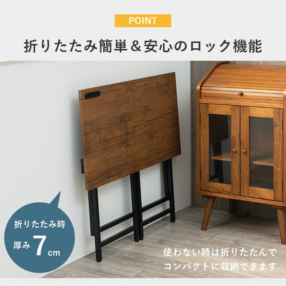 折りたたみデスク&チェア2点セット 折りたたみ デスク チェア セット 2口コンセント デスクチェア おしゃれ 机 椅子 幅80 パソコンデスク 1人暮らし 勉強机 デスクワーク 在宅ワーク(代引不可)