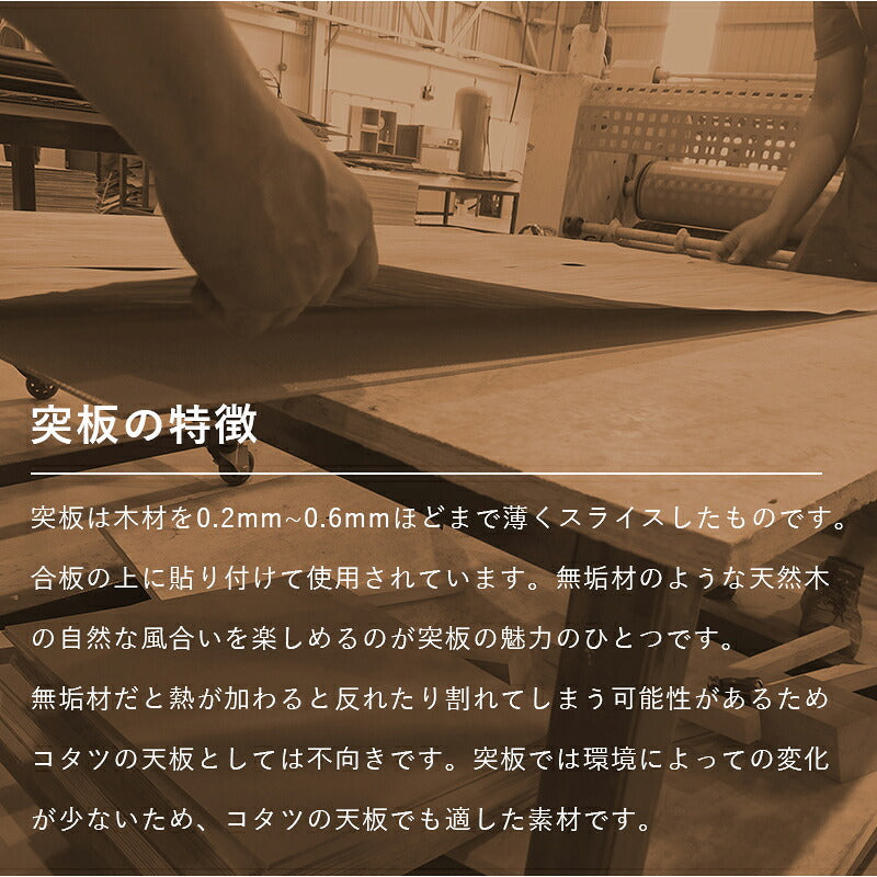こたつテーブル 75cm×60cm 天然木突板 リベラ7560 萩原 コタツ U字型石英管ヒーター 300W 木目 継ぎ脚 高さ調節 天板すべり止め(代引不可)