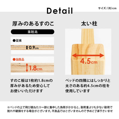 工具不要・簡単組立 引出し付き ベッド シングル 耐荷重200kg 収納付き チェストベッド 棚付き 宮棚 2口コンセント ベッドフレーム すのこベッド(代引不可)