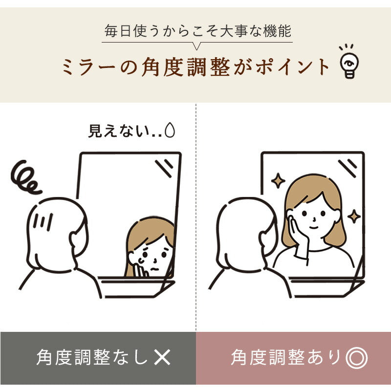 コンパクト デスクドレッサー 幅69 スツール付き 半完成品 2口コンセント 引き出し 収納 1面鏡 一面鏡 鏡台 ミラー テーブル メイク 可愛い かわいい おしゃれ(代引不可)