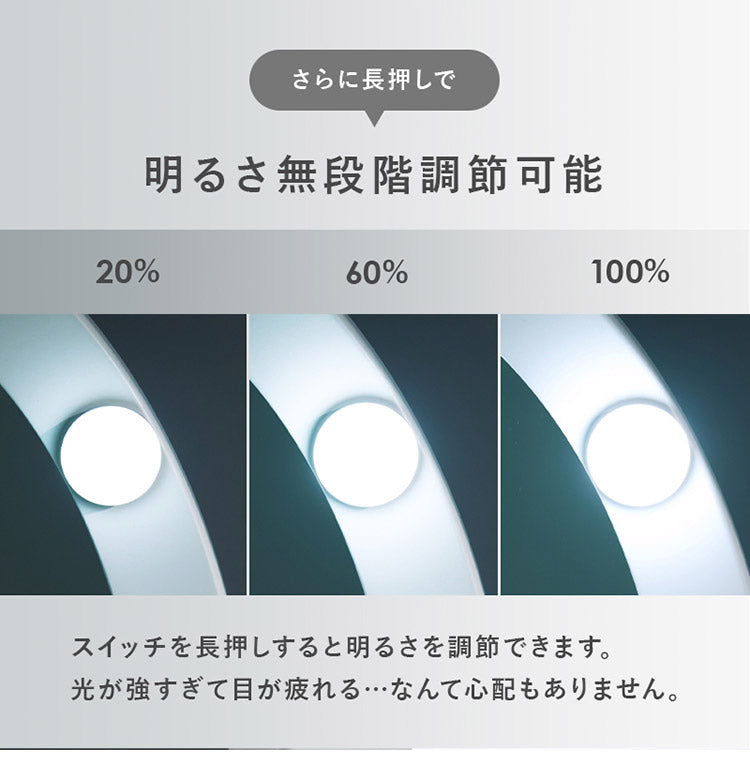 LEDライト付き エレガント 女優ドレッサー スツールセット 3色ライト 照明 ミラー 鏡 メイク 曲線脚 白 ホワイト おしゃれ かわいい 可愛い(代引不可)