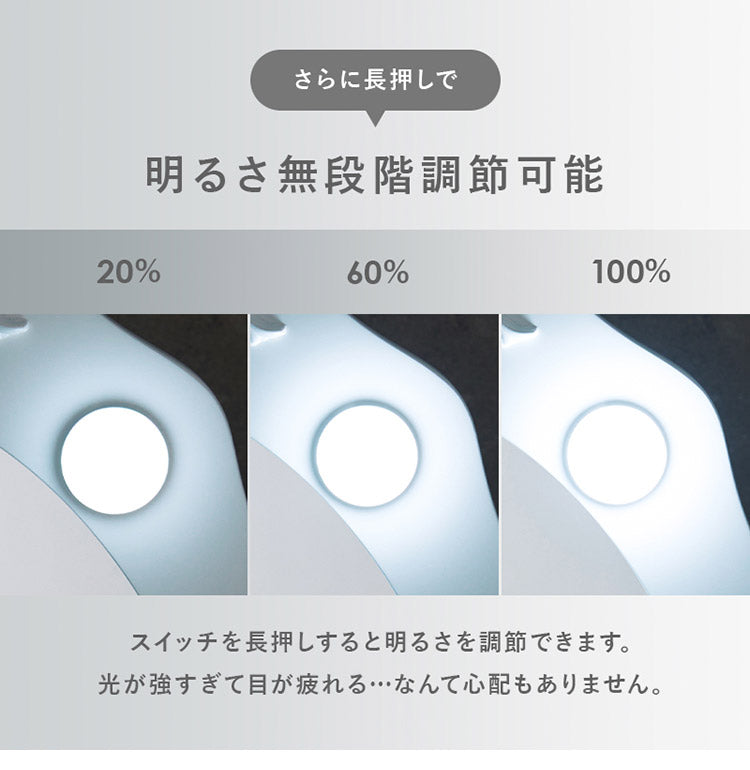 LEDライト付き エレガント 三面鏡 女優ドレッサー スツールセット 幅90cm 3色ライト 照明 ミラー 鏡 メイク 曲線脚 白 ホワイト おしゃれ かわいい 可愛い(代引不可)