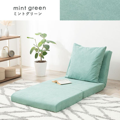 3wayソファベッド 幅67 折りたたみ 14段階リクライニング ごろ寝ローソファ 折り畳み ソファーベッド 座椅子 クッション マット ローソファー かわいい おしゃれ(代引不可)