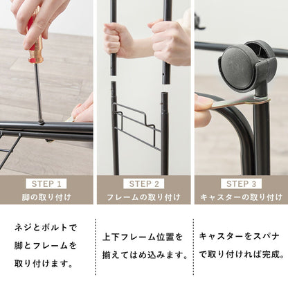 ランドリーラック 2段 幅35 ラタン調 完成品 収納 かご カゴ 籠 棚 すき間収納 スリム ランドリーバスケット キャスター ランドリーチェスト 洗面所 サニタリー 脱衣所(代引不可)