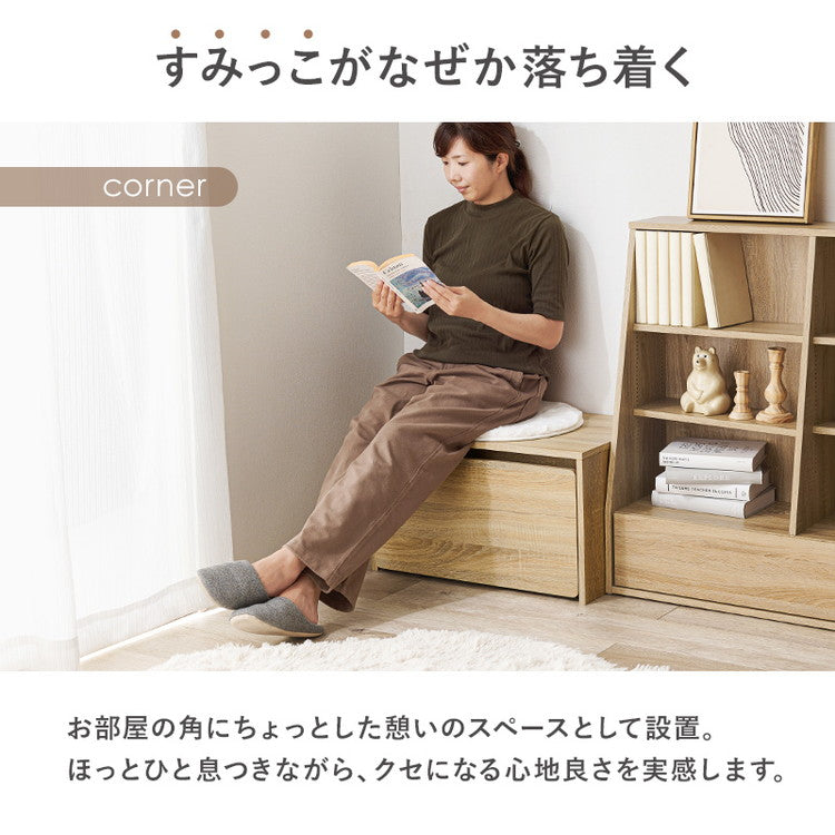 3WAYベンチ 幅60cm デスク 収納 ベンチ 玄関収納 玄関ベンチ コンパクト スツール 子供部屋 デスク 机 ローデスク 省スペース ベンチスツール ボックスベンチ リビング 玄関 おしゃれ(代引不可)