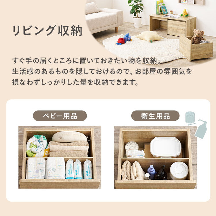 3WAYベンチ 幅90cm デスク 収納 ベンチ 玄関収納 玄関ベンチ コンパクト スツール 子供部屋 デスク 机 ローデスク 省スペース ベンチスツール ボックスベンチ リビング 玄関 おしゃれ(代引不可)