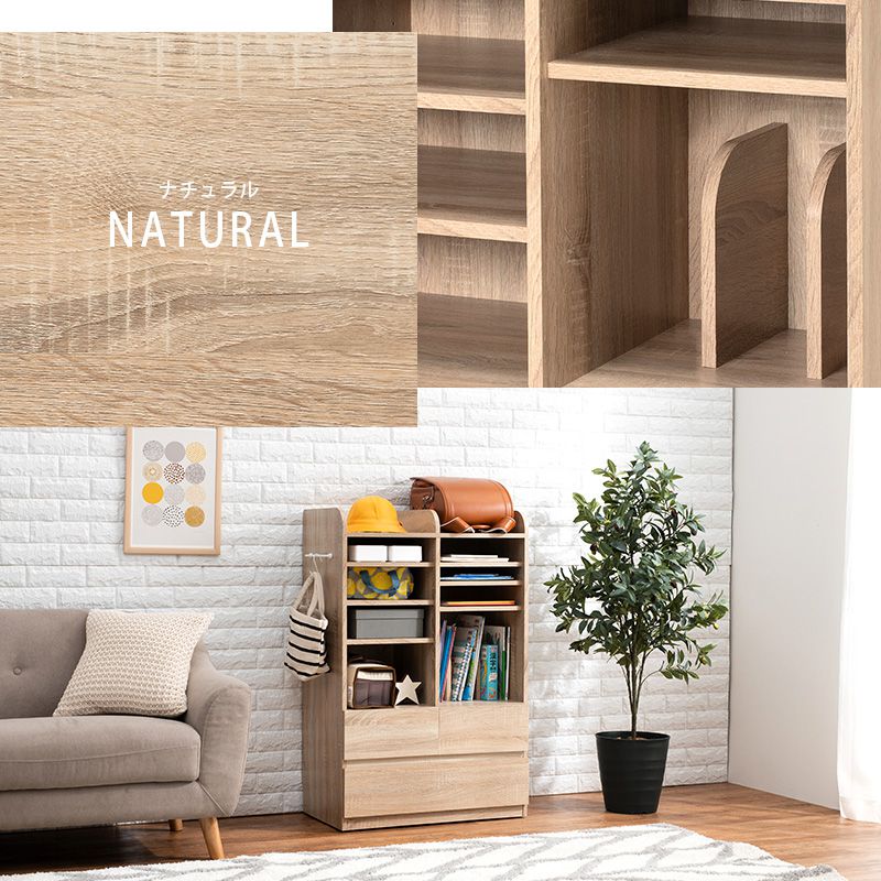 ランドセルラック 大容量タイプ 隠しキャスター 引き出し ランドセル収納 教科書 文房具 制服 収納 1年生 入学祝い 子供部屋 子ども部屋 1人用 2人用 兄弟 おしゃれ(代引不可)