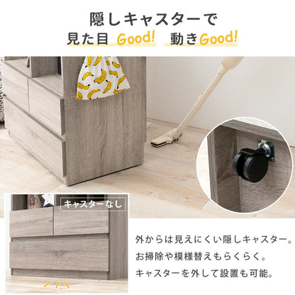 ランドセルラック 大容量タイプ 隠しキャスター 引き出し ランドセル収納 教科書 文房具 制服 収納 1年生 入学祝い 子供部屋 子ども部屋 1人用 2人用 兄弟 おしゃれ(代引不可)