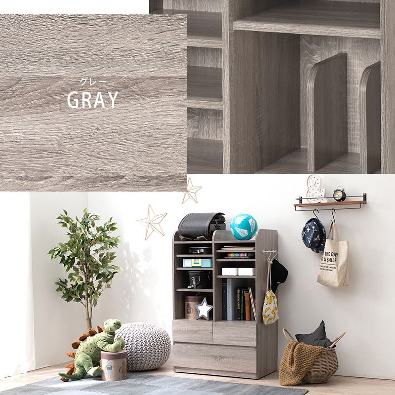 ランドセルラック 大容量タイプ 隠しキャスター 引き出し ランドセル収納 教科書 文房具 制服 収納 1年生 入学祝い 子供部屋 子ども部屋 1人用 2人用 兄弟 おしゃれ(代引不可)