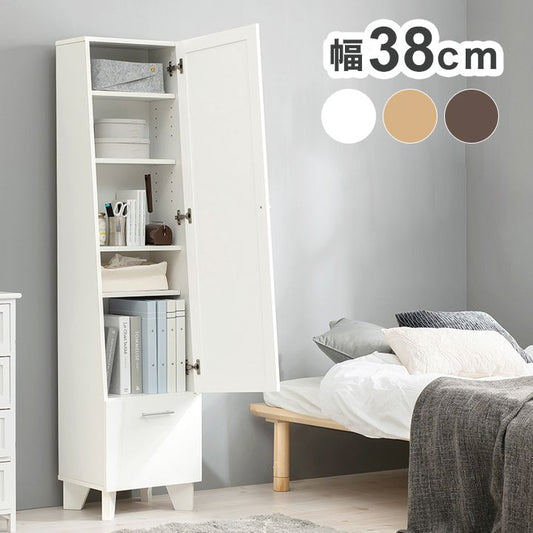 ドレッサー 姿見 ミラー 全身鏡 収納 幅38 キャビネット ラック スリム スタンドミラー 扉付き 隙間収納 すき間収納 鏡台 かわいい 北欧 おしゃれ(代引不可)