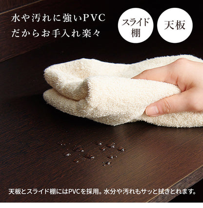 食器棚 幅60 高さ182 大容量 ハイタイプキッチンボード スライド棚 引出し 扉収納 キッチン収納 キャビネット 食器棚 レンジ台 レンジボード おしゃれ(代引不可)