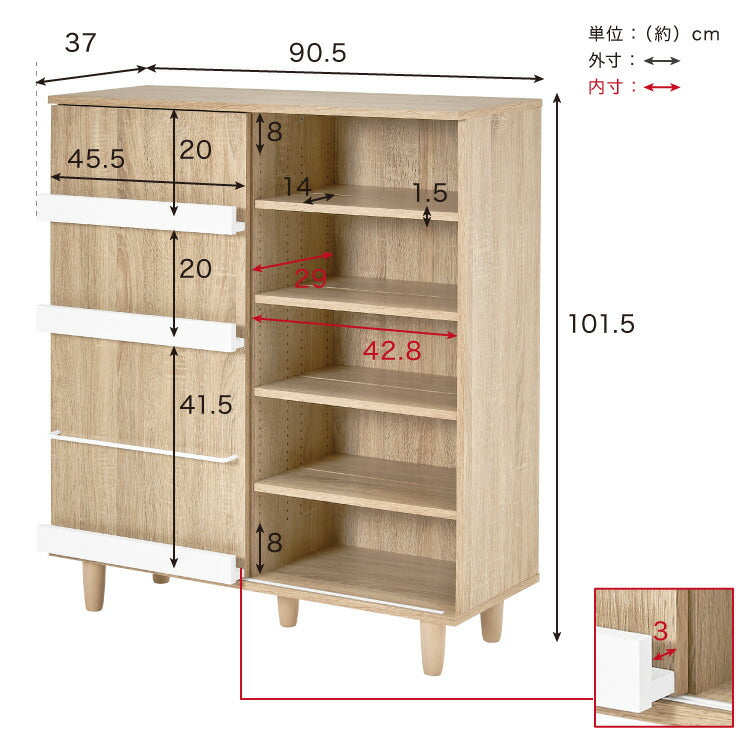 本棚 脚付き 幅90 薄型 スリム 大容量 隠せる スライド扉 可動棚 漫画 コミック 文庫本 シェルフ コミックラック マンガ 漫画収納 ディスプレイ A4 推し活 隠す収納 グッズ ロータイプ(代引不可)