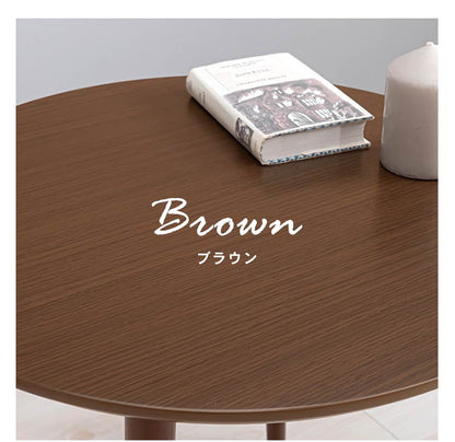 サイドテーブル 2個セット 円形 ネストテーブル 直径50/40 おしゃれ 丸 コンパクト ナイトテーブル 北欧 リビングテーブル ディスプレイ 玄関 白 韓国インテリア(代引不可)