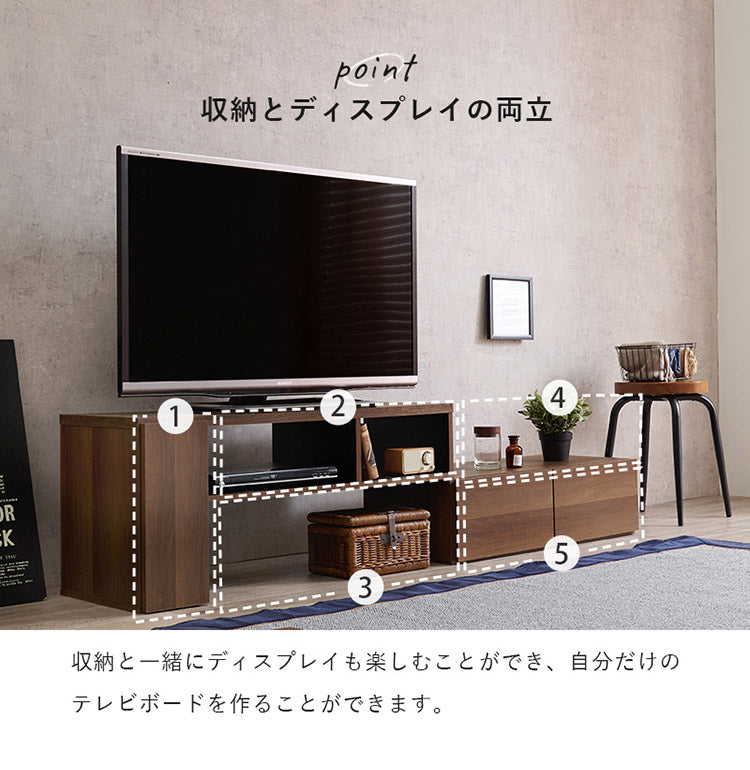 伸縮式 テレビ台 幅95~幅169 スライドテレビ台 24~40型対応 大容量 テレビボード ローボード TV台 伸縮 コーナーテレビ台 L字 ディスプレイ ラック 棚 収納 シンプル 北欧 おしゃれ(代引不可)