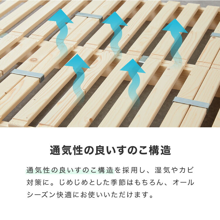 追加パレット 2枚セット 60cm×50cm パレットベッド専用 すのこ 天然木パイン 簡単 組み替え 分割式 ヘッドボード サイドテーブル 床面用 おしゃれ(代引不可)