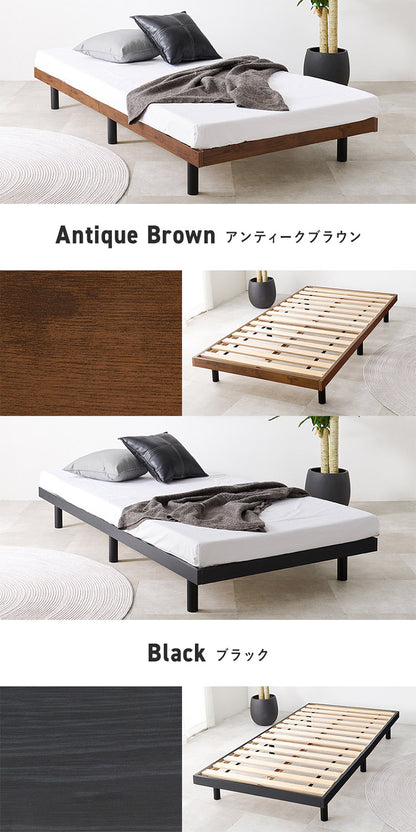 耐荷重350kg 頑丈すのこベッド シングル ロータイプ フロアベッド ベッドフレーム フレームのみ ローベッド 北欧 おしゃれ(代引不可)