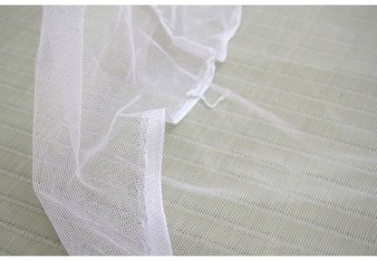 蚊帳 かや 吊り下げ用 紐付き 6畳用 300×250×200cm 布団用 寝室 虫よけ 虫除け 風よけ 蚊よけ 大きめサイズ 夏 蚊帳 底なしネット(代引不可)