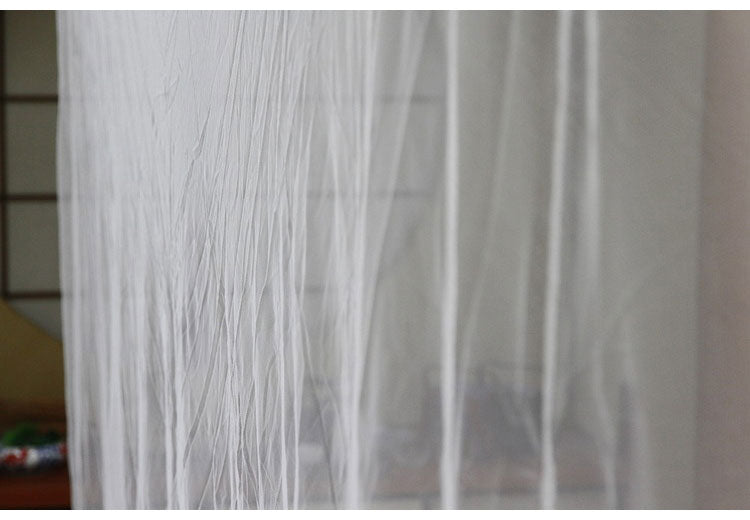 蚊帳 かや 吊り下げ用 紐付き 6畳用 300×250×200cm 布団用 寝室 虫よけ 虫除け 風よけ 蚊よけ 大きめサイズ 夏 蚊帳 底なしネット(代引不可)