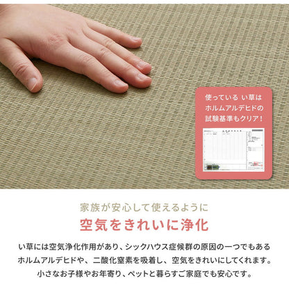 4つ折り い草の畳マットレス シングル 布団の下に敷く畳 い草マットレス 置き畳 縁あり ごろ寝マット ユニット畳 湿気対策 和風 折り畳み 収納式 マットレス(代引不可)