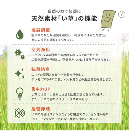 4つ折り い草の畳マットレス ダブル 布団の下に敷く畳 い草マットレス 置き畳 縁あり ごろ寝マット ユニット畳 湿気対策 和風 折り畳み 収納式 マットレス(代引不可)