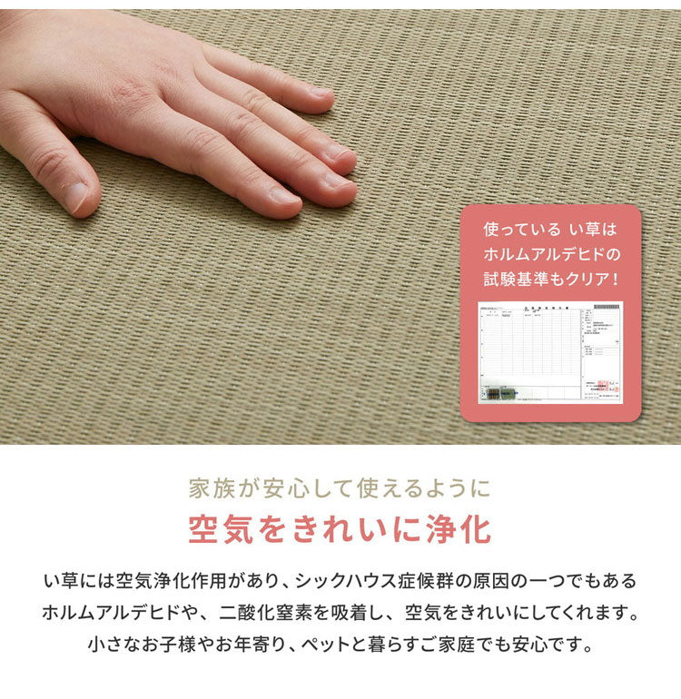 4つ折り い草の畳マットレス ダブル 布団の下に敷く畳 い草マットレス 置き畳 縁あり ごろ寝マット ユニット畳 湿気対策 和風 折り畳み 収納式 マットレス(代引不可)
