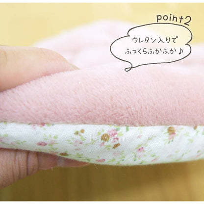 クッション バラ柄 姫系 座布団 ローズ 45×45cm とろける肌触り シートクッション 子供部屋 女の子 かわいい おしゃれ(代引不可)