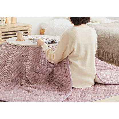 クッションになるこたつ布団 収納袋付き 大人かわいい くすみカラー コーデュロイ 3WAY こたつ掛け布団 寝袋 シュラフ こたつ布団収納 カバー 可愛い かわいい おしゃれ(代引不可)