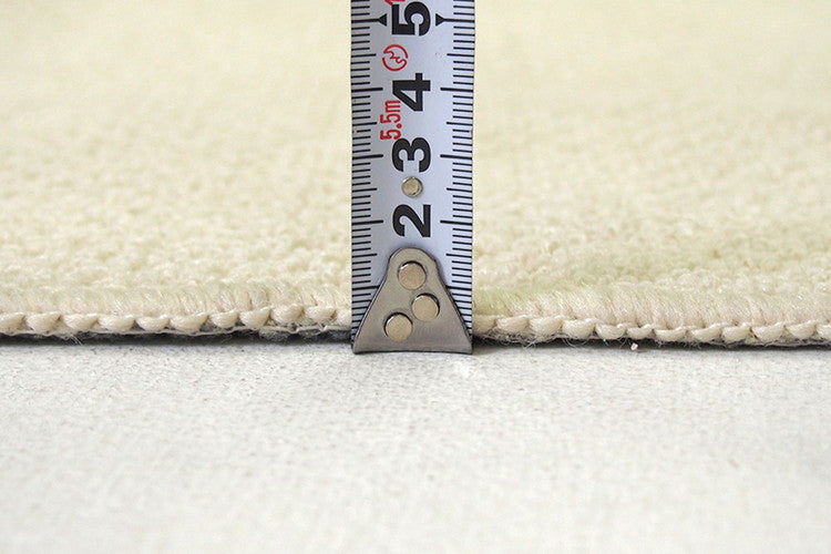 平織りカーペット 畳物ラグ ミスティ 江戸間8畳 約352×352cm フリーカット 無地 シンプル ナチュラル 敷き詰めカーペット 絨毯 グレー アイボリー 子ども部屋 キッズルーム 萩原 おしゃれ 北欧(代引不可)