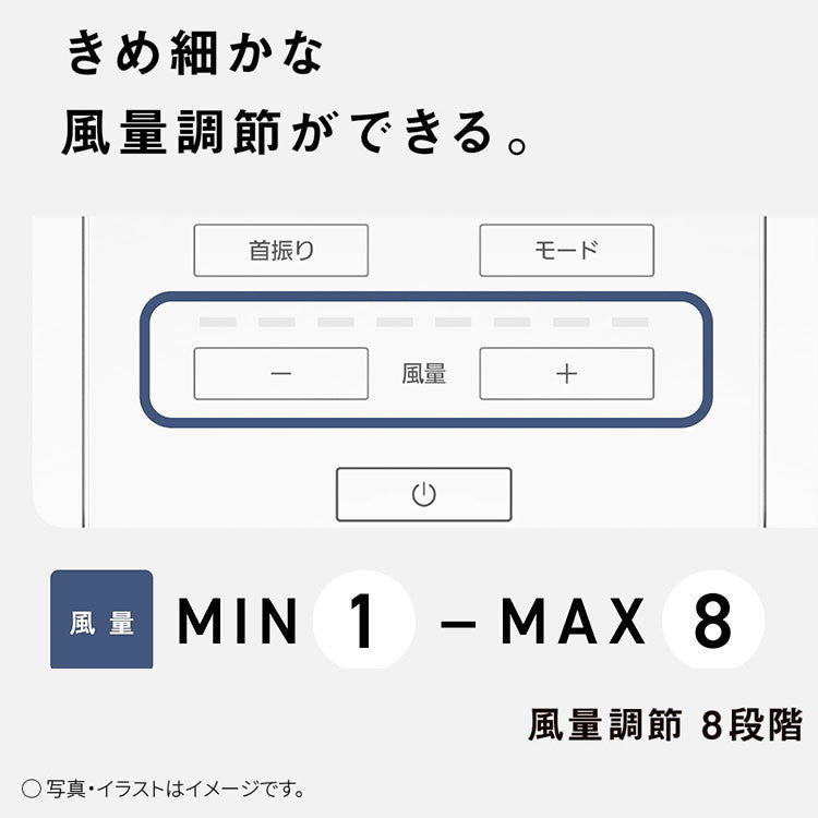 F-C339D-W Panasonic 扇風機 リビング扇 DCモーター リモコン付き ゆらぎ パナソニック ホワイト 9枚羽 心地よい風