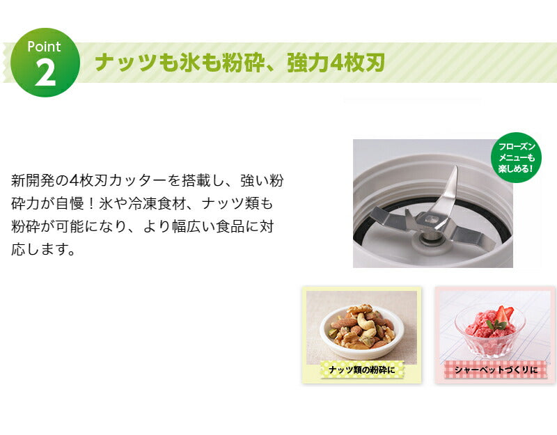 イワタニ サイレントミルサー IFM-S30G ミルミキサー ミキサー ジューサー 静音 静か