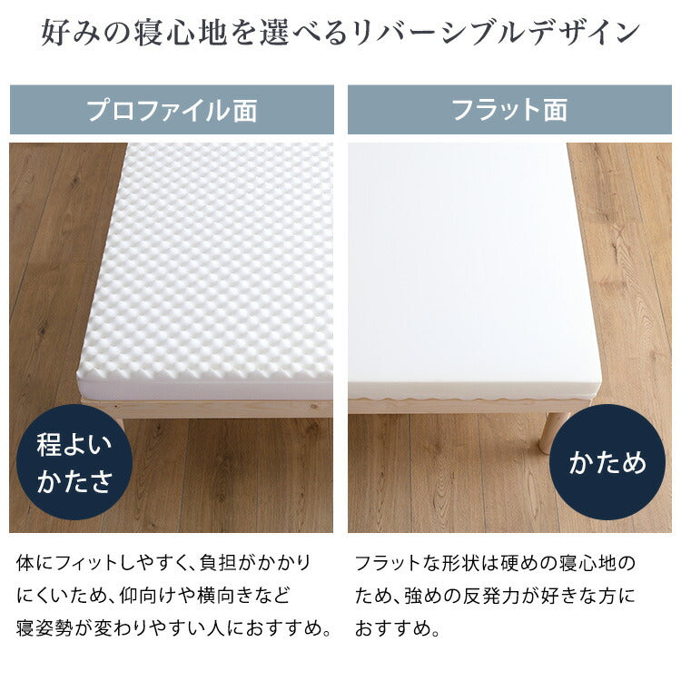 Beleza10 ベレーザ・テン 高反発プロファイルウレタンマットレス シングル グレー 幅97cm 奥行195cm 布団 硬め ウレタンマットレス 通気性向上 寝返り楽々 圧力分散(代引不可)