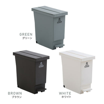 バタフライオープンタイプ ペダルゴミ箱32L ごみ箱 ダストボックス ごみばこ ゴミ箱 バタフライ式 コンパクト 馴染みやすい おしゃれ ペール ペダル 省スペース 軽量 キャスター付き キャスター(代引不可)