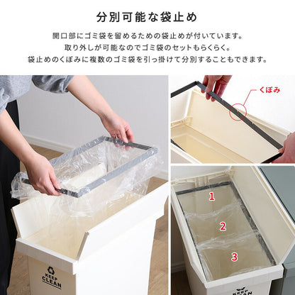 バタフライオープンタイプ ペダルゴミ箱32L ごみ箱 ダストボックス ごみばこ ゴミ箱 バタフライ式 コンパクト 馴染みやすい おしゃれ ペール ペダル 省スペース 軽量 キャスター付き キャスター(代引不可)