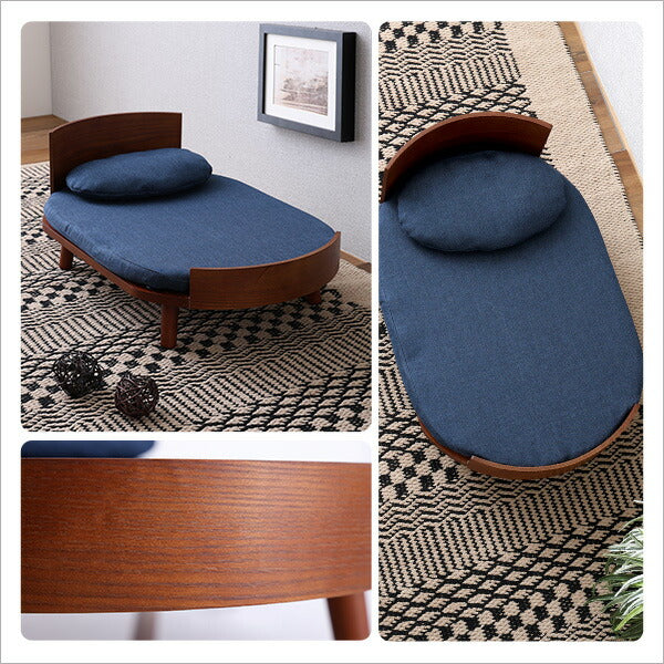 脚付きペットベッド まくらセット 天然木製 ペットベッド ベッド 楕円 犬用 猫用 ドッグ キャット かわいい おしゃれ シンプル クッション マットレス 枕 マクラ ペット用 手洗い可(代引不可)