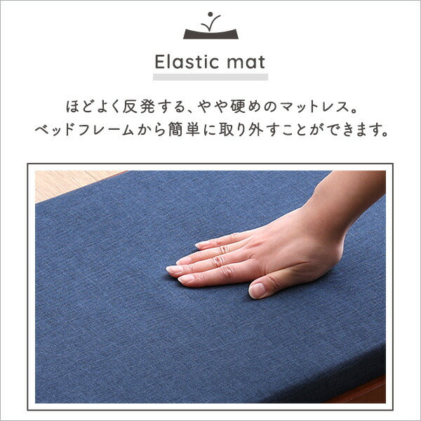 脚付きペットベッド ノーマルタイプ 天然木製 ペットベッド ベッド 犬用 猫用 ドッグ キャット かわいい おしゃれ シンプル クッション マットレス ペット用 手洗い可(代引不可)