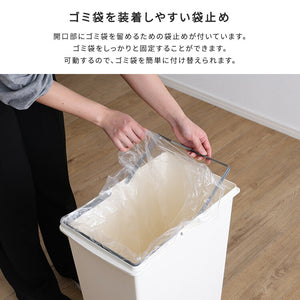 スライドオープンタイプ ゴミ箱45L ゴミ箱 45L ダストボックス 屋外 屋内 キャスター付き ポリプロピレン ごみ箱 分別ゴミ箱 キッチン スライドロック式 スライドペール アースカラー(代引不可)