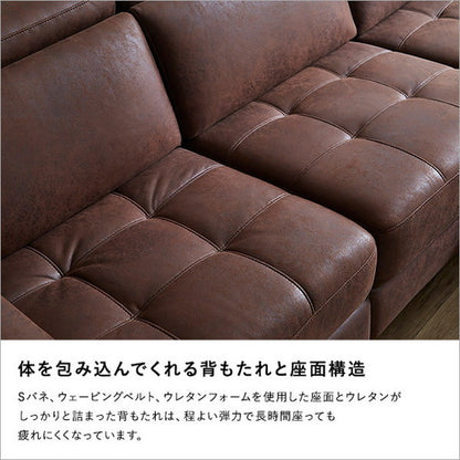 電動ソファ リクライニング カウチ 3人掛け レザー ファブリック ヴィンテージ 高級感 ブラウン キャメル アンティーク USBポート ヘッドレスト 電動ソファ リクライニング カウチ 3人掛け レザー(代引不可)