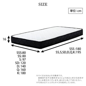 特許技術の圧縮梱包 ポケットコイルマットレス セミダブル マットレス 寝具 セミダブル ポケットコイル ポケットコイルマットレス 高品質 コンパクト コンパクト梱包 高密度コイル(代引不可)